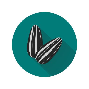 Ayçiçeği tohumu renk simgesi