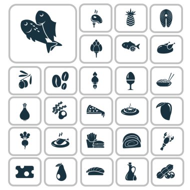 Yirmi yedi gıda simge kümesi