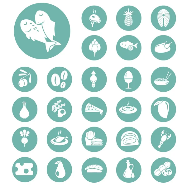 Yirmi yedi gıda simge kümesi