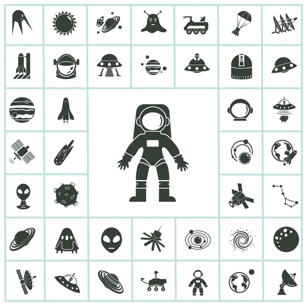 Set de 40 de icoane cosmos — Vector de stoc