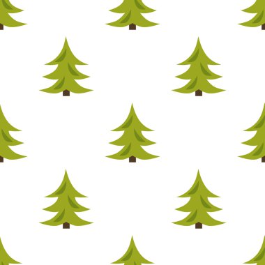 Renkli çizimi köknar ağacı