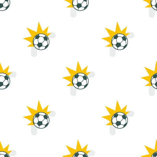 Couleur icône de glissement de football — Image vectorielle