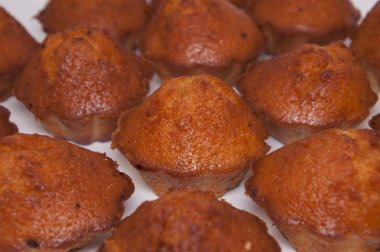 Kekler beyaz arkaplanda