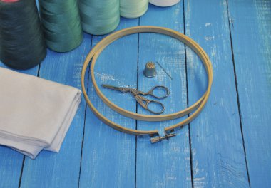 Öğeleri el nakış için