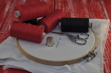 öğeleri dikiş ve nakış 