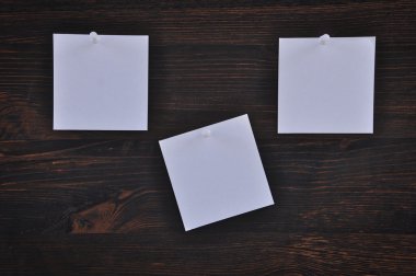 Boş notları ile ahşap antika arka plan