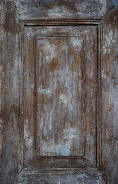 Fragment of an old wooden door — Stock Photo, Image