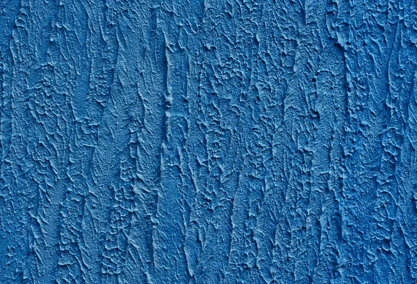 Деталь синей цементной стены — стоковое фото