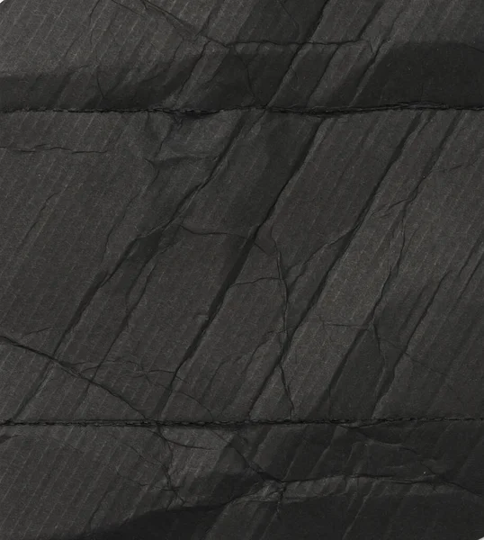 Textura Cartón Negro Con Pliegues Marco Completo Dentro Caja Perfume — Foto de Stock