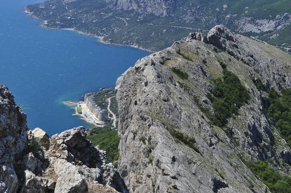 Beautiful sea view from the mountains — Stock Photo, Image