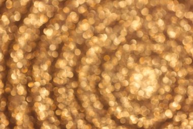 Altın bokeh arka planı kapat