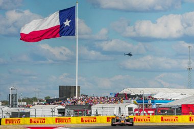 Isaac Hadjar (FRA) Visa Cash App RB F1 Ekibi 17.10.2025, Circuit of The Americas, Austin, ForMULA 1 MSC CRUISES BİRLİK STATES GRAND PRIX 2025, im Bild