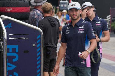  Pierre Gasly (FRA) - Alpine F1 Team - Alpine A525 - Formula 1 MSC Cruises United States Grand Prix 2025, Austin, TX, USA, 16-18 Ekim 2025 tarihleri arasında Renault. 2025 FIA Formula 1 Dünya Şampiyonasının 19. Raundu.