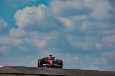  Charles Leclerc (MON) - Scuderia Ferrari - Ferrari SF-25 - Ferrari 17.10.2025, Circuit of The Americas, Austin, Formula 1 MSC Cruises United States Grand Prix 2025, Austin, TX