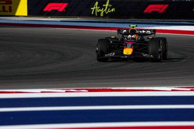  Yuki Tsunoda (JPN) - Oracle Red Bull Racing - Red Bull RB21 - Honda RBPT17.10.2025, Circuit of the Americas, Austin, ForMULA 1 MSC CRUISES UNITED STATES GRAND 2025, im Bild