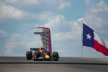  Yuki Tsunoda (JPN) - Oracle Red Bull Racing - Red Bull RB21 - Honda RBPT 17.10.2025, Circuit of The Americas, Austin, Formula 1 MSC Cruises United States Grand Prix 2025, Aust 1 MSC Cruises United States 2025