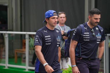 Carlos Sainz Jr. (ESP) - Williams Racing - Williams FW47 - Mercedes Formula 1 MSC Cruises United States Grand Prix 2025, Austin, TX, ABD, 16-18 Ekim 2025 tarihleri arasında. 2025 FIA Formula 1 Dünya Şampiyonasının 19. Raundu.