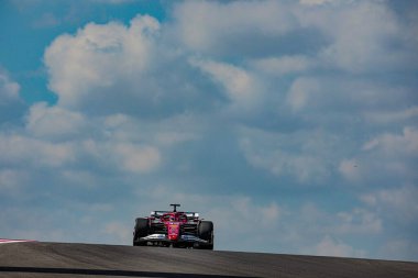  Charles Leclerc (MON) - Scuderia Ferrari - Ferrari SF-25 - Ferrari 17.10.2025, Circuit of The Americas, Austin, Formula 1 MSC Cruises United States Grand Prix 2025, Austin, TX