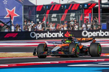  Lando Norris (GBR) - McLaren Formula 1 Takımı - McLaren MCL39 - Mercedes 17.10.2025, Circuit of the Americas, Austin, ForMULA 1 MSC CRUISES UNITED STATES GRAND PRIX 2025, im Bild