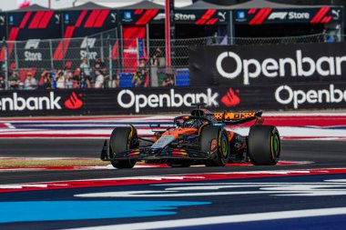  Oscar Piastri (AUS) - McLaren Formula 1 Takımı - McLaren MCL39 - Mercedes 17.10.2025, Circuit of the Americas, Austin, ForMULA 1 MSC CRUISES UNITED STATES GRAND PRIX 2025, im Bild
