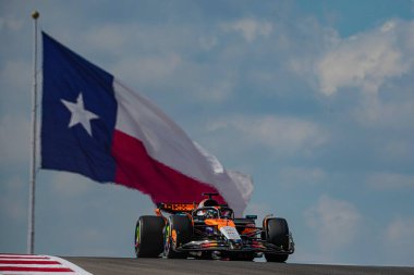  Oscar Piastri (AUS) - McLaren Formula 1 Takımı - McLaren MCL39 - Mercedes 17.10.2025, Circuit of The Americas, Austin, ForMULA 1 MSC CRUISES UNITED STATES GRAND PRIX 2025, im Bild during the Formula 1 MSC Cruises United States Grand Prix 2025, Austi