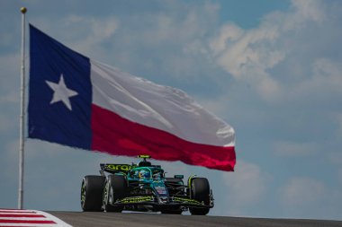  Fernando Alonso (ESP) - Aston Martin Aramco F1 Team - Aston Martin AMR25 - Mercedes 17.10.2025, Circuit of The Americas, Austin, FORMULA 1 MSC CRUISES UNITED STATES GRAND PRIX 2025  , im Bild during the Formula 1 MSC Cruises United States Grand Prix