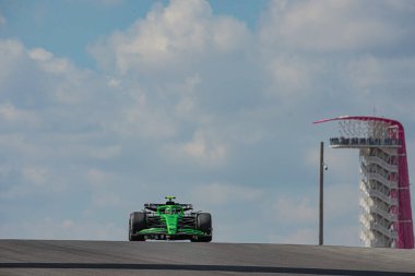 Gabriel Bortoleto (BRA) Stake F1 Team Sauber 17.10.2025, Circuit of The Americas, Austin, FORMULA 1 MSC CRUISES UNITED STATES GRAND PRIX 2025, im Bild Formula 1 MSC Cruises United States Grand Prix 2025, Austin, TX, ABD