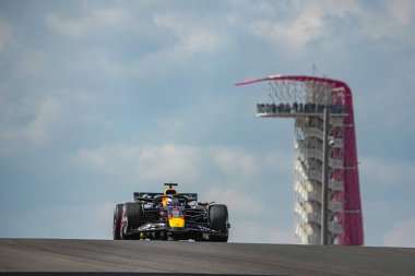  Max Verstappen (NED) - Oracle Red Bull Racing - Red Bull RB21 - Honda RBPT 17.10.2025, Circuit of The Americas, Austin, Formula 1 MSC Cruises United States Grand Prix 2025, Au Au