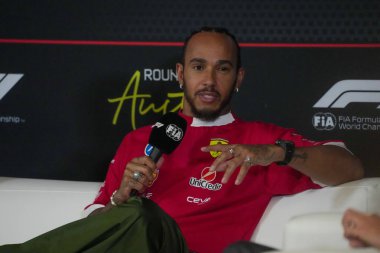  Lewis Hamilton (GBR) - Scuderia Ferrari - Ferrari SF-25 - Ferrari  during the Formula 1 MSC Cruises United States Grand Prix 2025, Austin, TX, USA, from October 16 to 18, 2025. Round 19 of the 2025 FIA Formula One World Championship.