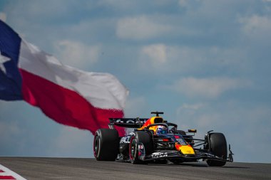  Max Verstappen (NED) - Oracle Red Bull Racing - Red Bull RB21 - Honda RBPT 17.10.2025, Circuit of The Americas, Austin, Formula 1 MSC Cruises United States Grand Prix 2025, Au Au