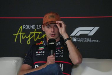  Max Verstappen (NED) - Oracle Red Bull Racing - Red Bull RB21 - Honda RBPT Formula 1 MSC Cruises ABD Grand Prix 2025, Austin, TX, ABD, 16-18 Ekim 2025 tarihleri arasında. 2025 FIA Formula 1 Dünya Şampiyonasının 19. Raundu.