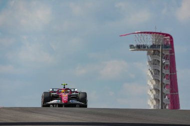  Lewis Hamilton (GBR) - Scuderia Ferrari - Ferrari SF-25 - Ferrari 17.10.2025, Circuit of The Americas, Austin, Formula 1 MSC Cruises United States Grand Prix 2025, Austin, TX,
