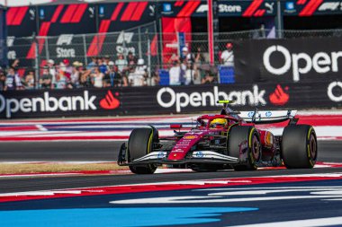  Lewis Hamilton (GBR) - Scuderia Ferrari - Ferrari SF-25 - Ferrari 17.10.2025, Circuit of The Americas, Austin, FORMULA 1 MSC CRUISES UNITED STATES GRAND PRIX 2025  , im Bild