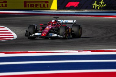  Charles Leclerc (MON) - Scuderia Ferrari - Ferrari SF-25 - Ferrari 17.10.2025, Circuit of The Americas, Austin, FORMULA 1 MSC CRUISES UNITED STATES GRAND PRIX 2025  , im Bild
