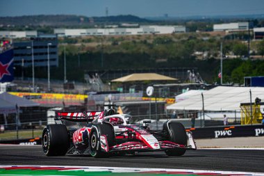  Esteban Ocon (FRA) - Haas F1 Team - Haas VF-25 - Ferrari 17.10.2025, Circuit of The Americas, Austin, FORMULA 1 MSC CRUISES UNITED STATES GRAND PRIX 2025  , im Bild during the Formula 1 MSC Cruises United States Grand Prix 2025, Austin, TX, USA, fro