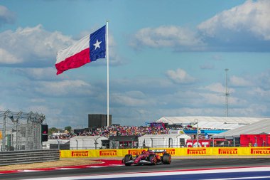  Charles Leclerc (MON) - Scuderia Ferrari - Ferrari SF-25 - Ferrari 17.10.2025, Circuit of The Americas, Austin, FORMULA 1 MSC CRUISES UNITED STATES GRAND PRIX 2025  , im Bild