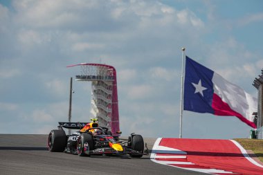  Yuki Tsunoda (JPN) - Oracle Red Bull Racing - Red Bull RB21 - Honda RBPT 17.10.2025, Circuit of The Americas, Austin, Formula 1 MSC Cruises United States Grand Prix 2025, Aust 1 MSC Cruises United States 2025