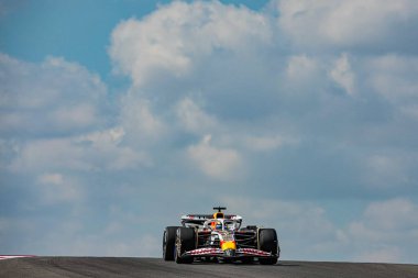 Isaac Hadjar (FRA) Visa Cash App RB F1 Ekibi 17.10.2025, Circuit of The Americas, Austin, FORMULA 1 MSC CRUISES UNITED STATES GRAND PRIX 2025, im Bild Formula 1 MSC Cruises United States Grand Prix 2025, Austin, TX, ABD 