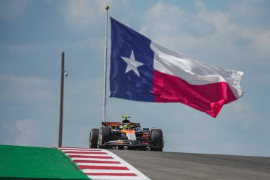  Lando Norris (GBR) - McLaren Formula 1 Takımı - McLaren MCL39 - Mercedes 17.10.2025, Circuit of The Americas, Austin, ForMULA 1 MSC CRUISES UNITED STATES GRAND PRIX 2025, im Bild during the Formula 1 MSC Cruises United States Grand Prix 2025, Austin