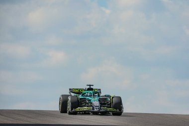  Lance Stroll (CAN) - Aston Martin Aramco F1 Team - Aston Martin AMR25 - Mercedes 17.10.2025, Circuit of The Americas, Austin, FORMULA 1 MSC CRUISES UNITED STATES GRAND PRIX 2025  , im Bild during the Formula 1 MSC Cruises United States Grand Prix 20