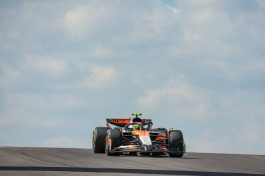  Lando Norris (GBR) - McLaren Formula 1 Takımı - McLaren MCL39 - Mercedes 17.10.2025, Circuit of The Americas, Austin, ForMULA 1 MSC CRUISES UNITED STATES GRAND PRIX 2025, im Bild during the Formula 1 MSC Cruises United States Grand Prix 2025, Austin