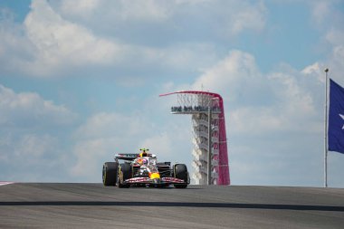  Liam Lawson (NZL) - Visa Cash App RB F1 Team - RB VCARB02 - Honda RBPT 17.10.2025, Circuit of the Americas, Austin, eski MULA 1 MSC CRUISES STATES GRAND PRIX 2025, im Bild during the Formula 1 MSC Cruises United States Grand Prix 2025, Austin