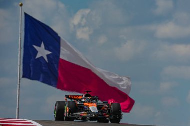  Oscar Piastri (AUS) - McLaren Formula 1 Takımı - McLaren MCL39 - Mercedes 17.10.2025, Circuit of The Americas, Austin, ForMULA 1 MSC CRUISES UNITED STATES GRAND PRIX 2025, im Bild during the Formula 1 MSC Cruises United States Grand Prix 2025, Austi