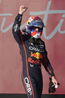  Max Verstappen (NED) - Oracle Red Bull Racing - Red Bull RB21 - Honda RBPT Formula 1 MSC Cruises Grand Prix 2025, Austin, TX, ABD, 16-19 Ekim 2025 tarihleri arasında. 2025 FIA Formula 1 Dünya Şampiyonunun 19. Raundu