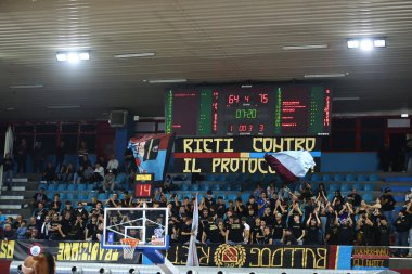 TIFOSI RIETI RSR Sebastiani Rieti 'ye karşı Estra Pistoia - Eski Batı Serisi A2 Maschile 2025-2026