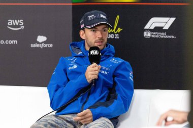  Pierre Gasly (FRA) - Alpine F1 Team - Alpine A525 - Formula 1 MSC Cruises Grande de Sao Paulo 2025, Sao Paulo, Brasil, Autodromo Jose Carlos Pace 6-9 Kasım 2025 tarihleri arasında Renault. Round 21 of 24 the 2025 FIA Formula 1 World Ch