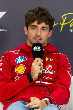  Charles Leclerc (MON) - Scuderia Ferrari - Ferrari SF-25 - Ferrari Formula 1 MSC Cruises Grande Premio de Sao Paulo 2025, Sao Paulo, Brasil, Autodromo Jose Carlos Pace 6-9 Kasım 2025 tarihleri arasında. Round 21 of 24 the 2025 FIA Formula 1 W