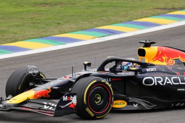  Max Verstappen (NED) - Oracle Red Bull Racing - Red Bull RB21 - Honda RBPT Formula 1 MSC Cruises So Paulo Grand Prix 2025 Autdromo Jos Carlos Pace, So Paulo, Brezilya, 2025 FIA Formula 1 'in 21. raundundan önce 