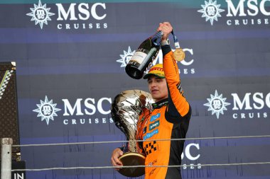 2025 FIA Formula 1 Dünya Şampiyonası 'nın 21. Raundu öncesinde, Autdromo Jos Carlos Pace, So Paulo, Brezilya' da yapılan 2025 Formula 1 Grand Prix Yarışı sırasında