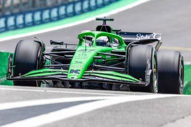  Nico Hulkenberg (GER) - Stake F1 Team Sauber - Sauber C45 - Ferrari Formula 1 MSC Cruises Grande Premio de Sao Paulo 2025, Sao Paulo, Brasil, Autodromo Jose Carlos Pace 6-9 Kasım 2025 tarihleri arasında. Round 21 of 24 the 2025 FIA Fo